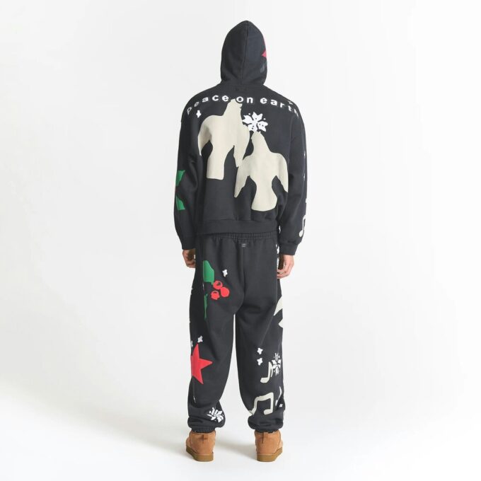 Kaktusplante Loppemarked X Skims tung fleece herrejoggebukse