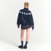 Kaktusplante Loppemarked X Skums bomullsfleece overdimensjonert kvartglidelås