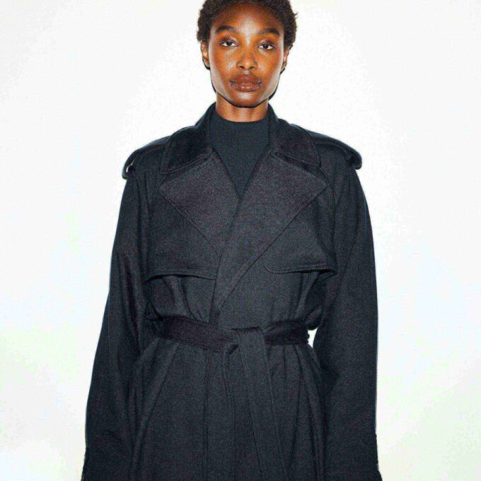 KJÆRESTEFLEECE OVERSIZED TRENCHCOAT KJÆRESTEFLEECE OVERSIZED TRENCHCOAT