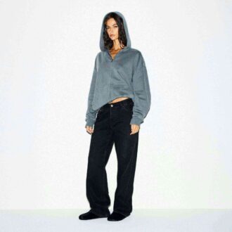 KJÆRESTENDE FLEECE OVERSIZED GLIDELÅS-HETTEGENSER