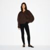 KJÆRESTENDE FLEECE OVERSIZED GLIDELÅS-HETTEGENSER