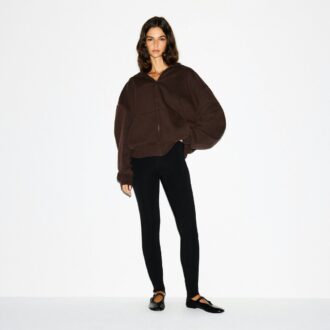 KJÆRESTENDE FLEECE OVERSIZED GLIDELÅS-HETTEGENSER