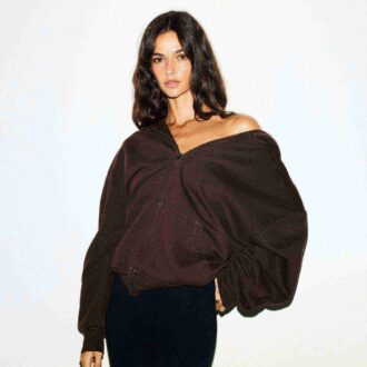 KJÆRESTENDE FLEECE OVERSIZED GLIDELÅS-HETTEGENSER