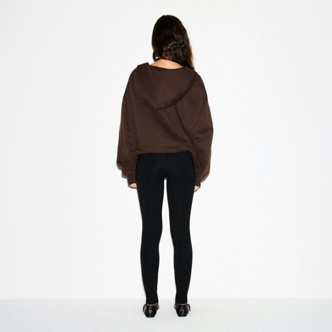 KJÆRESTENDE FLEECE OVERSIZED GLIDELÅS-HETTEGENSER
