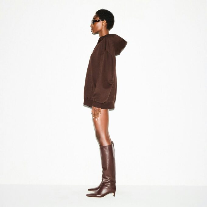 KJÆRESTENDE FLEECE OVERSIZED GLIDELÅS-HETTEGENSER