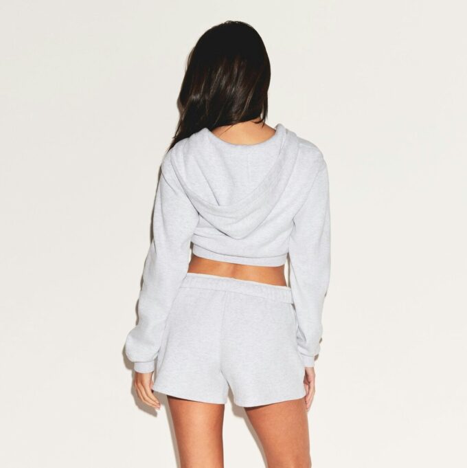 KLASSISK BOMULLSFLEECESHORT