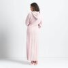 KOSELIG LETT OVERSIZED KABELSTRIKKET LANG KJOLE