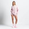 KOSELIG LETT OVERSIZERET KABELSTRIKKET GENSER MED CREWNECK-HALS KOSELIG LETT OVERSIZERET KABELSTRIKKET GENSER MED CREWNECK-HALS