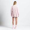 KOSELIG LETT OVERSIZERET KABELSTRIKKET GENSER MED CREWNECK-HALS KOSELIG LETT OVERSIZERET KABELSTRIKKET GENSER MED CREWNECK-HALS