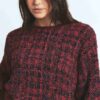 KOSELIG OVERSIZERET GENSER MED CREWNECK-HALS