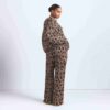 KOSELIG OVERSIZERET GENSER MED CREWNECK-HALS