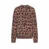 KOSELIG OVERSIZERET GENSER MED CREWNECK-HALS