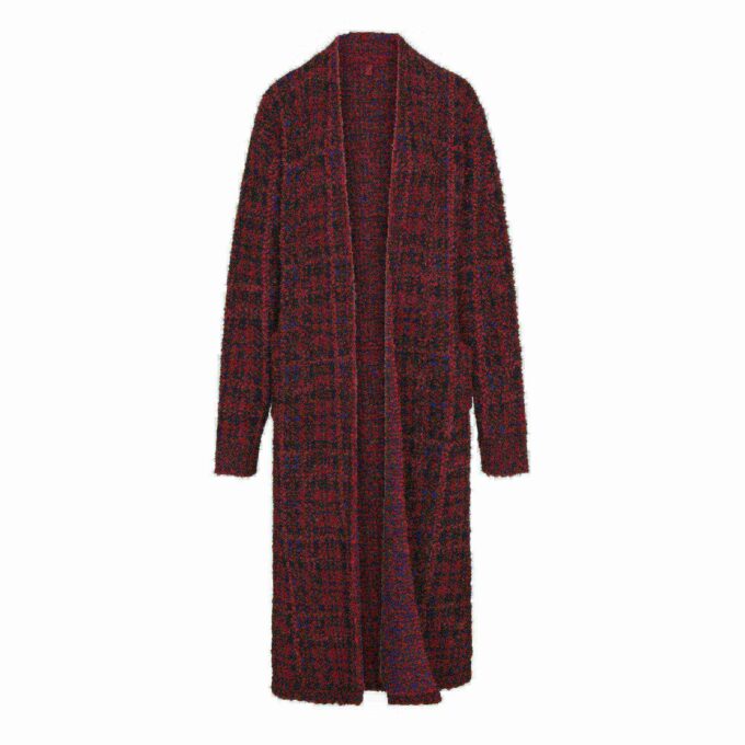 KOSELIG STRIKKET UNISEX-KÅPE