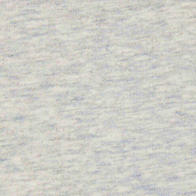 Langermet topp i bomullsjersey med rund hals