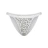 LETT BOMULL LOGO PICOT STRING BIKINI