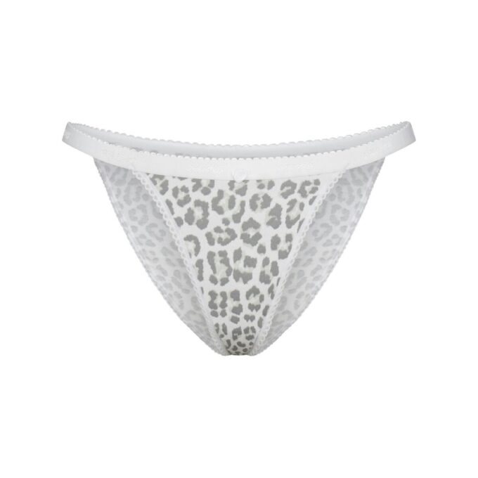 LETT BOMULL LOGO PICOT STRING BIKINI