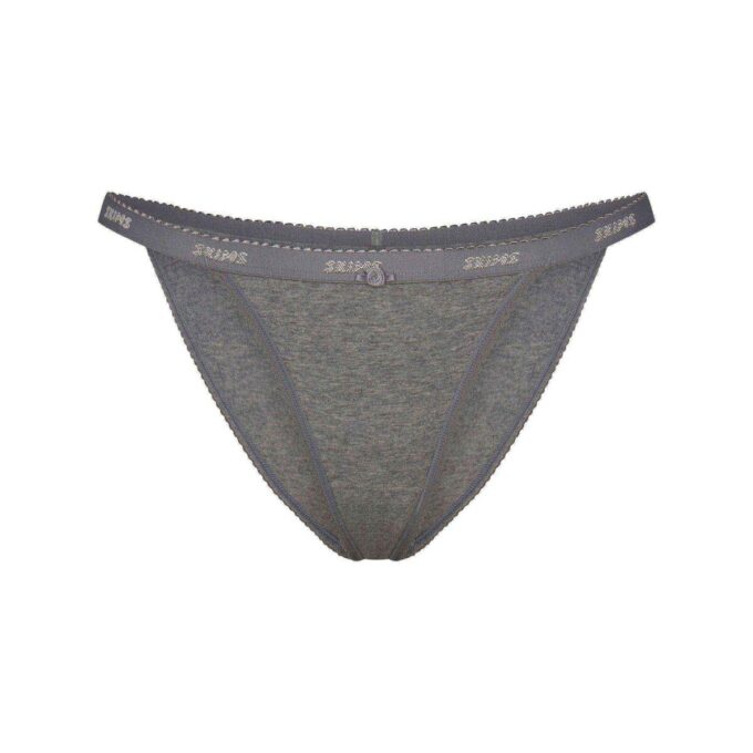 LETT BOMULL LOGO PICOT STRING BIKINI