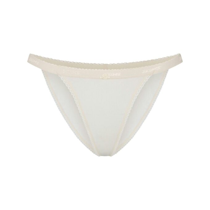 LETT BOMULL LOGO PICOT STRING BIKINI