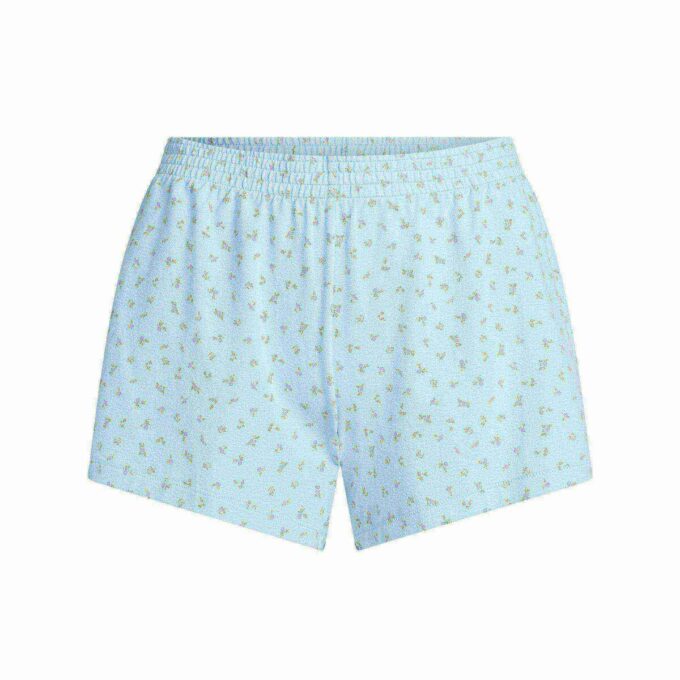 Løse shorts i bomullsjersey