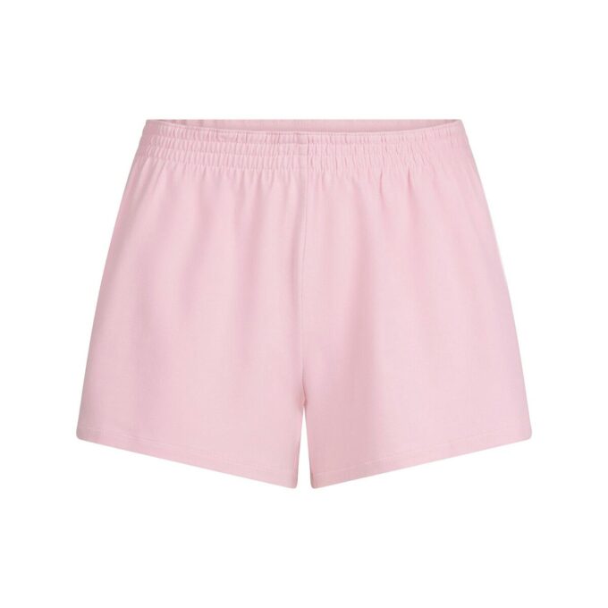 Løse shorts i bomullsjersey