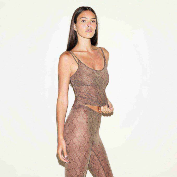 MELKETE, TRANSPARENT CAMI