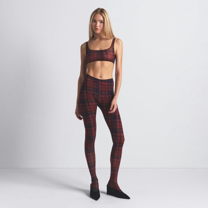 MELKETE, TRANSPARENT LEGGINGS MED FOT