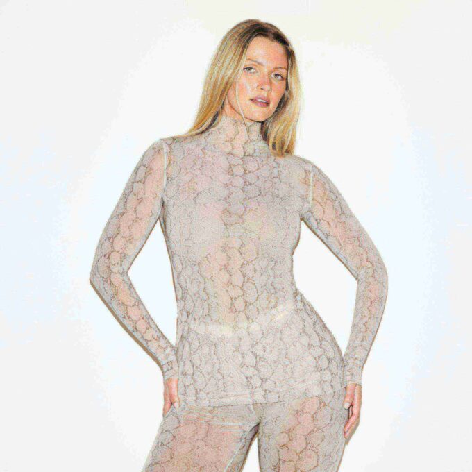 MELKETE TRANSPARENT TUNIKA