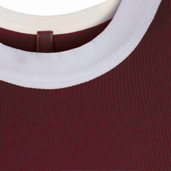 MYK LOUNGE RINGER T-SKJORTE LANG KJOLE