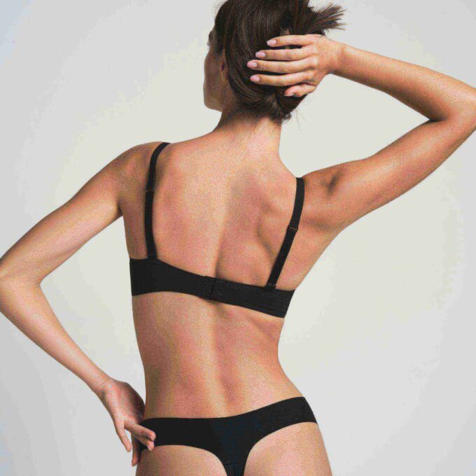 NAKEN BRALETTE MED UTSPRUNG