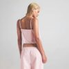 Nattbluse i bomullspoplin
