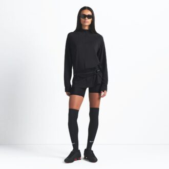NikeSKIMS LUFTIG LANGERMET HALV GLIDELÅS