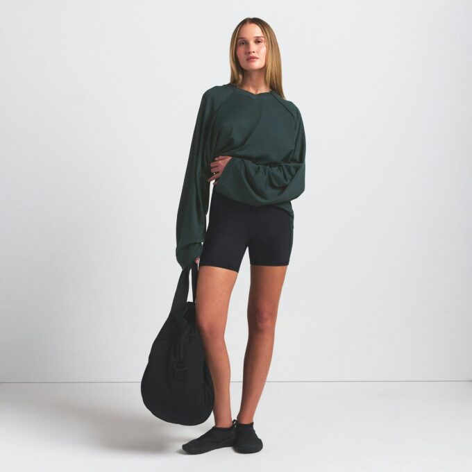 NikeSKIMS LUFTIG V-HALS OVERSIZED LANGERMET TOPP