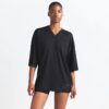 NikeSKIMS LUFTIG V-HALS OVERSIZED TOPP