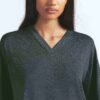 NikeSKIMS LUFTIG V-HALS OVERSIZED TOPP