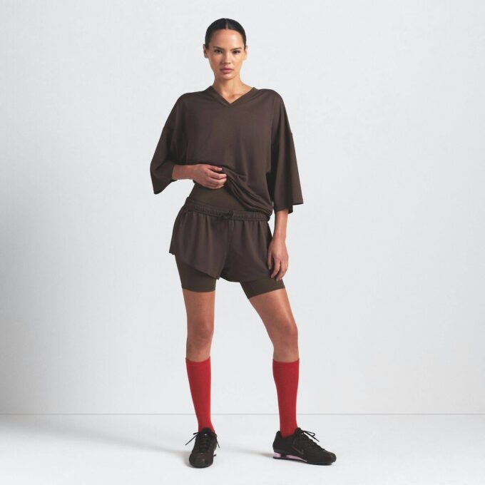 NikeSKIMS LUFTIG V-HALS OVERSIZED TOPP