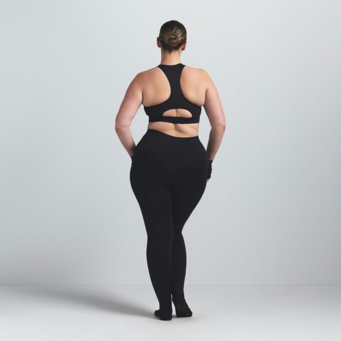 NikeSKIMS MATT FOOTSIE GRIP LEGGINGS