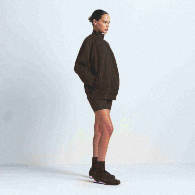 NikeSKIMS MATT TRIKOT OVERSIZED TRENINGSJAKKE