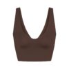 NikeSKIMS MATT V-HALS BH-TOPP