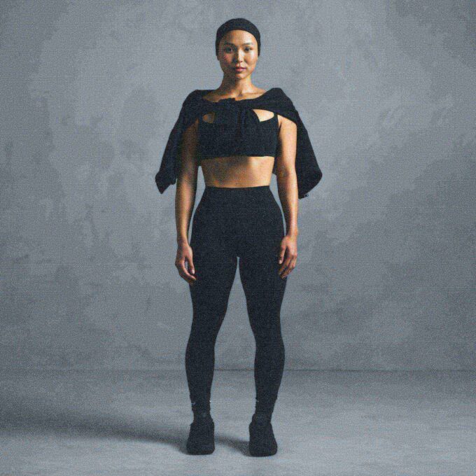 NikeSKIMS MATT V-LINE 26″ LEGGING