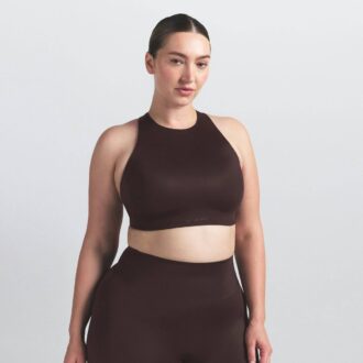 NikeSKIMS SHINE HØYHALSET BH