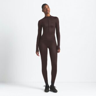 NikeSKIMS SHINE LANGERMET HALV GLIDELÅS