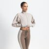 NikeSKIMS VEVET NYLON CROP JAKKE