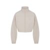 NikeSKIMS VEVET NYLON CROP JAKKE