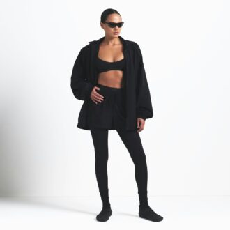 NikeSKIMS VEVET NYLON OVERSIZED TRENINGSJAKKE