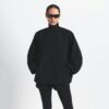 NikeSKIMS VEVET NYLON OVERSIZED TRENINGSJAKKE