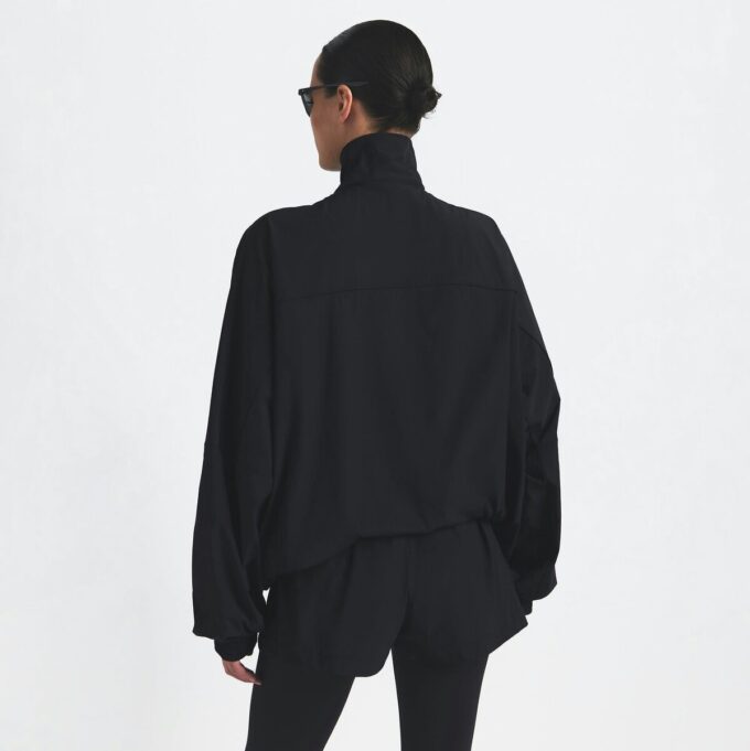 NikeSKIMS VEVET NYLON OVERSIZED TRENINGSJAKKE