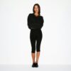 OVERSIZED GENSER I ULLCASJMIR MED V-HALS