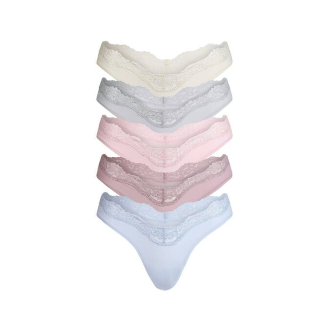 PASSER ALLE BLONDEDYPPET THONG 5-PAKNING