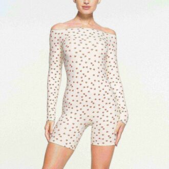 PASSER ALLE PICOT OFF THE SHOULDER-DRESSING