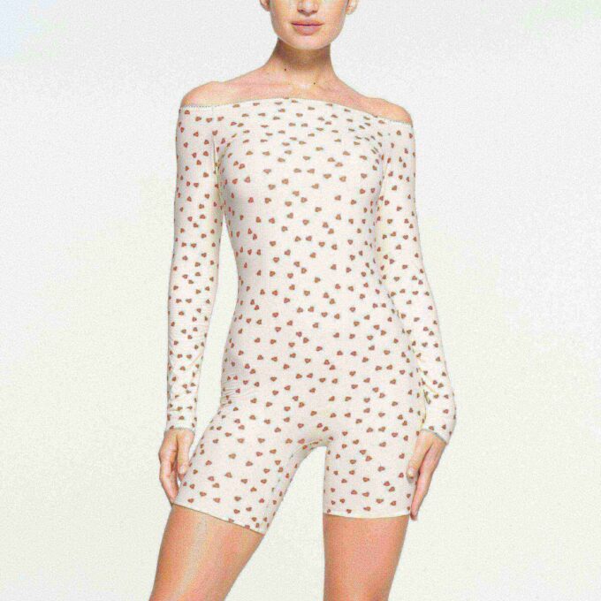 PASSER ALLE PICOT OFF THE SHOULDER-DRESSING